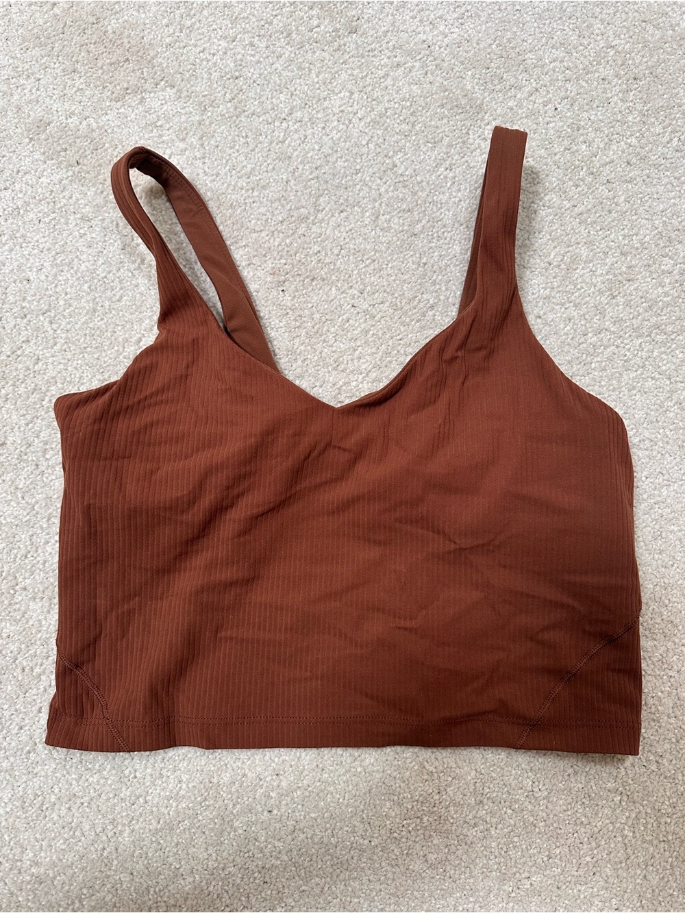lululemon athletica Ribbed Align Tank Brown